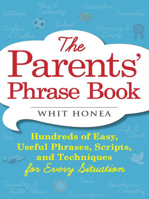 Title details for The Parents' Phrase Book by Whit Honea - Wait list